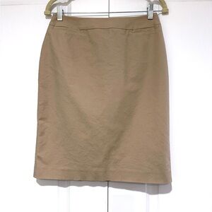 Halogen Tan Pencil Skirt